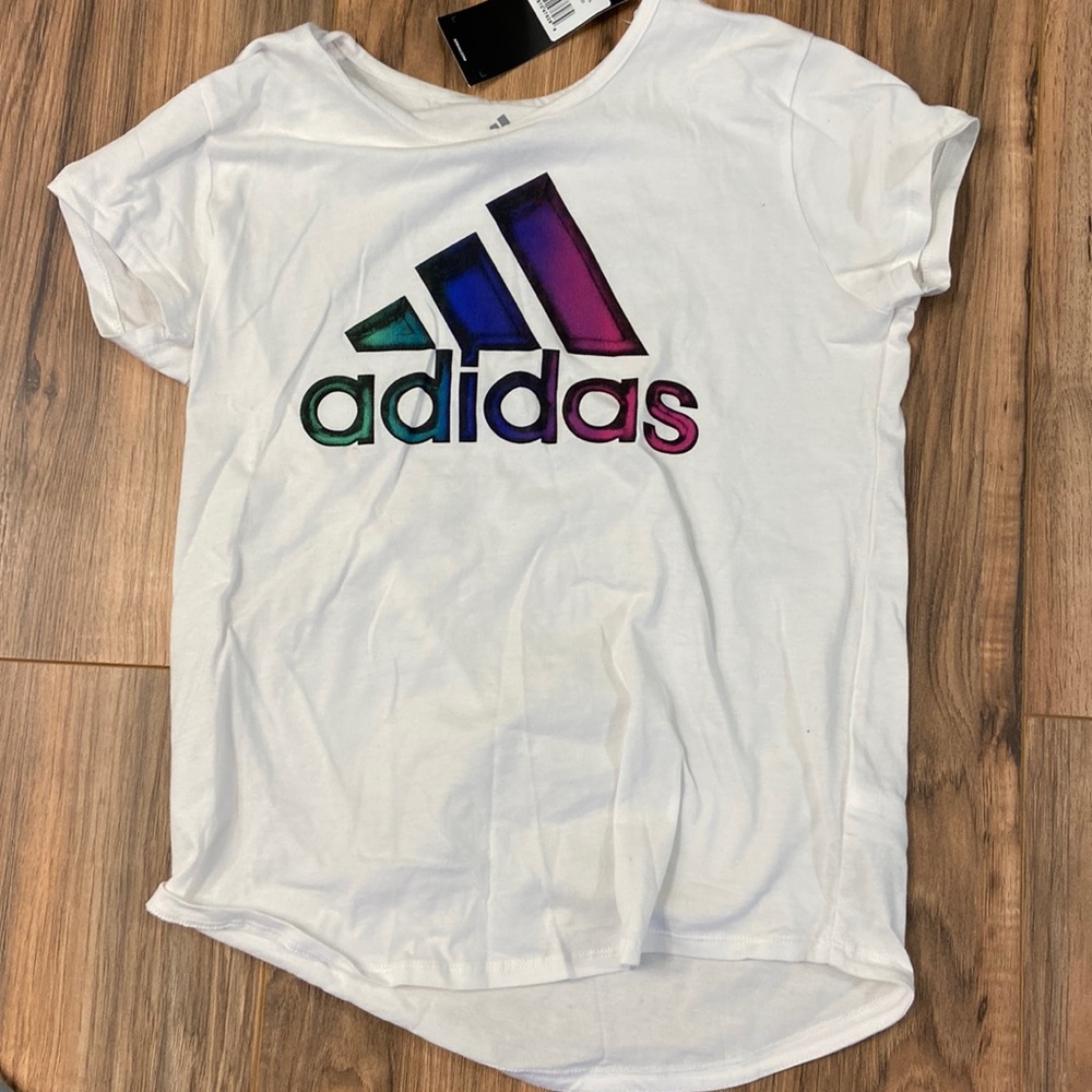 a white shirt